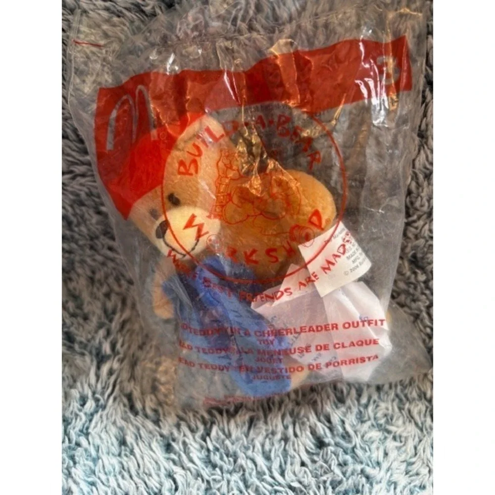 McDonald's 2006 Build-A-Bear Collection #1–4 NEW‎ Sealed Happy Meal Toys